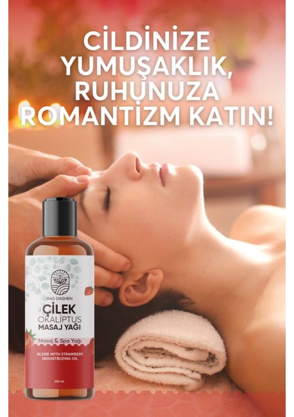 250 ml Masaj Yağı, Çilek ve Okaliptus ile Destek modelleri