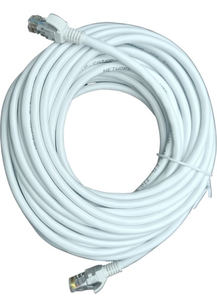 Forline 5m Cat6 Utp Network-Ağ-Ethernet Patch Kablosu Lszh 24 Awg (Beyaz)