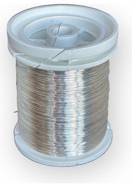 0.40 mm (30 Gram- 27 Metre) Gümüşlü Filografi,çiçek,gelin, Takı ve Bijuteri Teli fiyatları