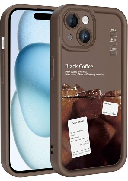Apple iPhone 14 Dayanıklı Malzeme & Tam Koruma Kılıf Kamera Korumalı Baskılı Arka Yüzey