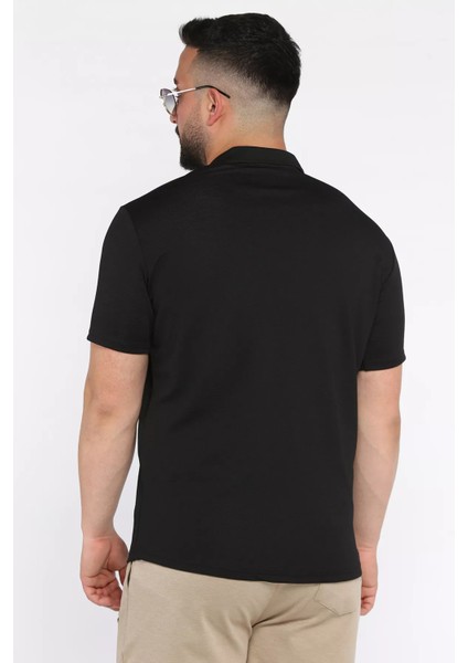 Apaş Yaka Slim Fit Erkek Kısa Kol Gömlek P-00017659 modelleri