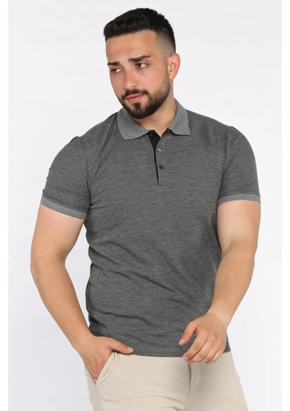 Erkek Polo Yaka Yarım Düğmeli Tişört P-00017394 fiyatları