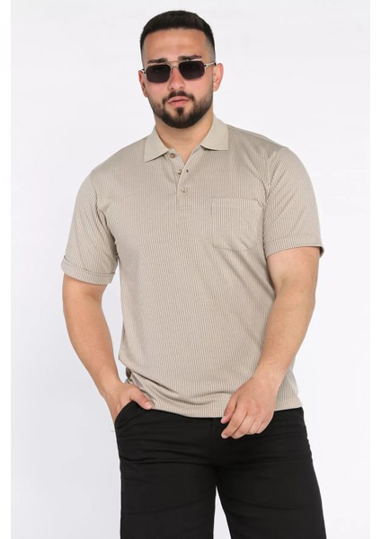 Polo Yaka Cepli Erkek Tişört P-00017400