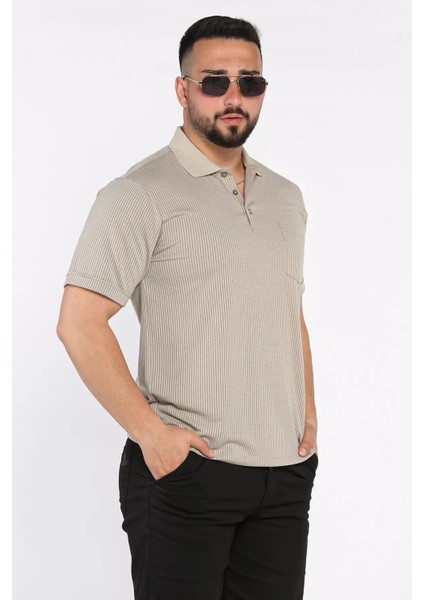 Polo Yaka Cepli Erkek Tişört P-00017400 fiyatları