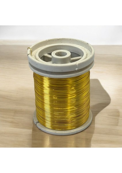 0.30MM(30GR-50METRE)AÇIK Altın Renkli Filografi Teli