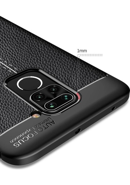 Xiaomi Redmi Note 9 Kılıf Auto Focus Kapak - Lacivert Svlrs