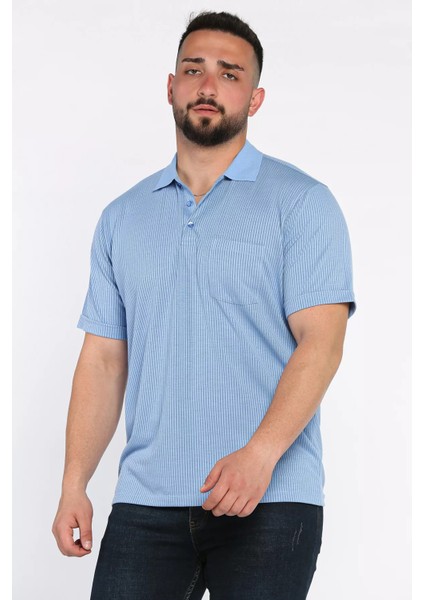 Polo Yaka Cepli Erkek Tişört P-00017400 fiyatları