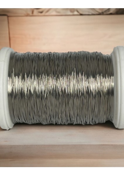 0.30MM (100GR-150M)KOYU Gümüş Renkli Bakır Filografi Teli fırsatları