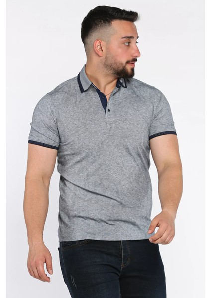 Polo Yaka Erkek Yarım Düğmeli Tişört P-00017402 fiyatları