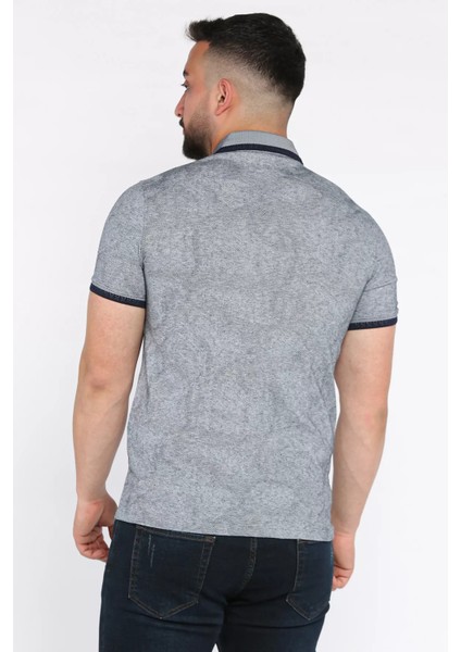 Polo Yaka Erkek Yarım Düğmeli Tişört P-00017402 modelleri