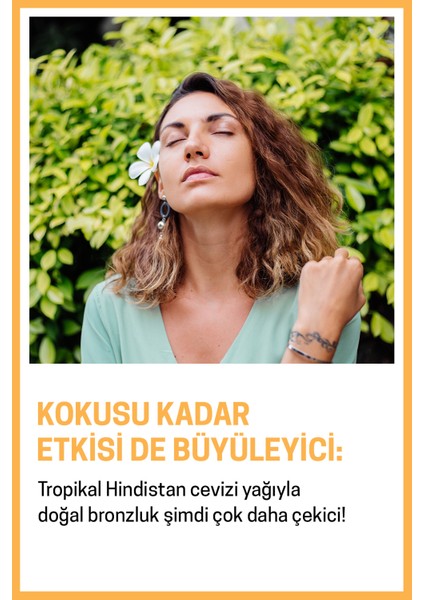 %100 Doğal ve Organik Içerikli Vegan Tanning Oil Bronzlaştırıcı YAĞ-100ML