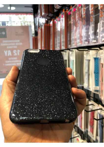 Apple Iphone 7 Plus / Iphone 8 Plus Kılıf Parlak Simli Muhteşem Görünüm, Sert ve Dayanıklı fırsatları