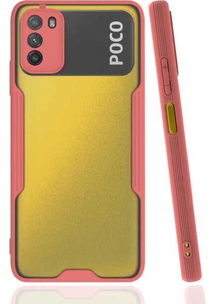 Xiaomi Poco M3 Uyumlu Kılıf 0,2mm Ultra Ince Kamera Lensi Korumalı