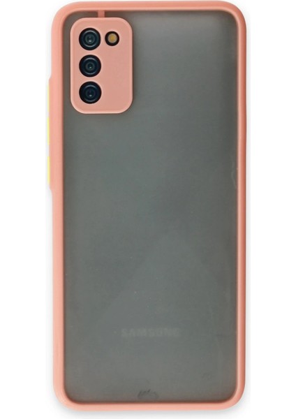 Samsung Galaxy A02S Kılıf Montreal Silikon Kapak - Pembe Svlrs