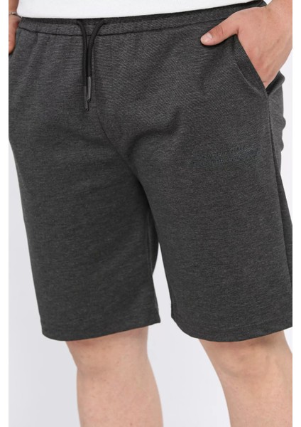 Yazı Baskılı Erkek Şort P-00017393 fırsatları