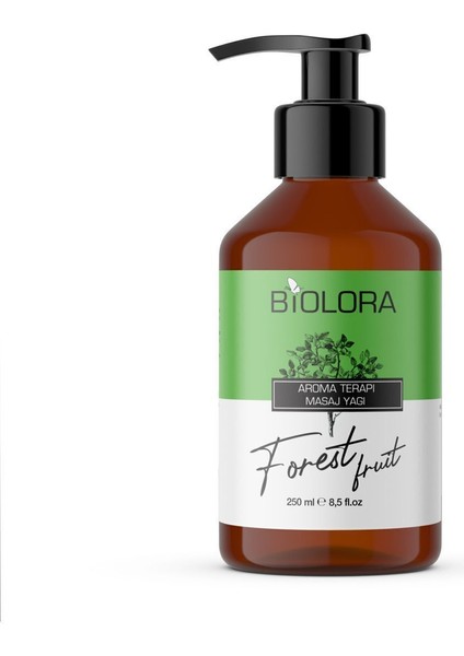 Doğal Orman Meyvesi Aromaterapi Vücut Masaj Yağı 250ML
