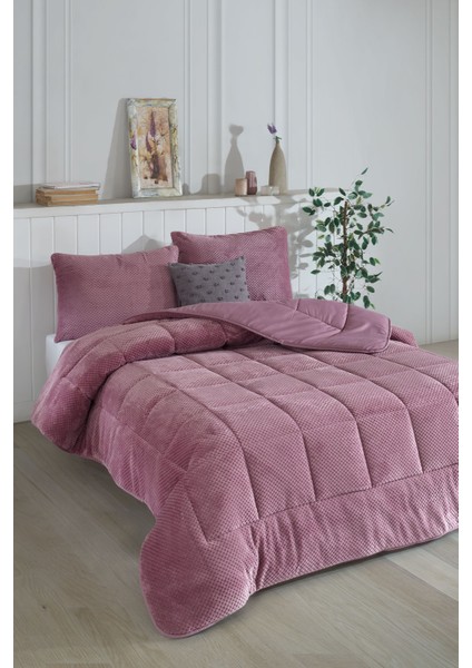 Luis Comfort Set Tek Kişilik (155X215 Cm) Gülkurusu modelleri