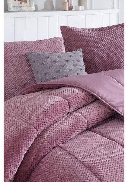 Luis Comfort Set Tek Kişilik (155X215 Cm) Gülkurusu fırsatları