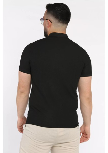 Erkek Polo Yaka Yarım Düğmeli Tişört P-00017394 modelleri