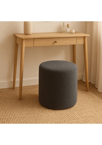 Lines Teddy Kumaş Gri Puf fiyatları