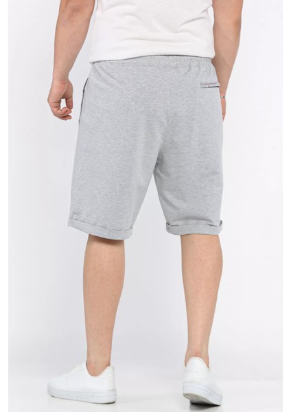 Erkek Bel Lastikli Cep Fermuarlı Duble Paça Şort P-00017280 modelleri