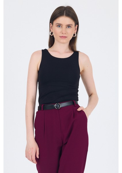 Siyah Halter Yaka Vücuda Oturan Alttan Çıtçıtlı Body 9198M fiyatları