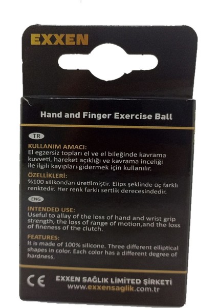Renkli 4'lü El Egzersiz Topu Seti, Güç ve Esneklik Artırıcı Çalışma Aracı modelleri