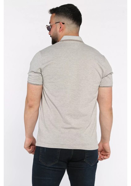 Erkek Polo Yaka Yarım Düğmeli Cepli Tişört P-00015988 modelleri