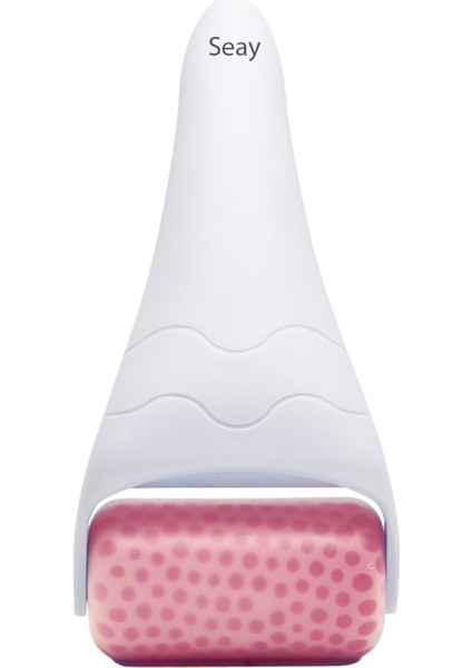 Pembe Buz Face Roller ve Ice Roller Masaj Aleti, Serinletici Bakım Için Ideal