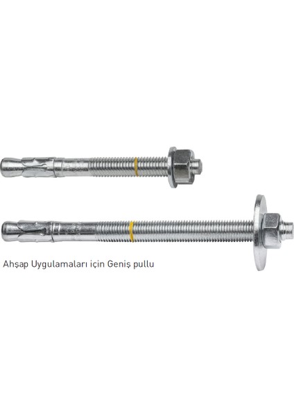 9850BAP 8-50/5 Klipsli Dübel