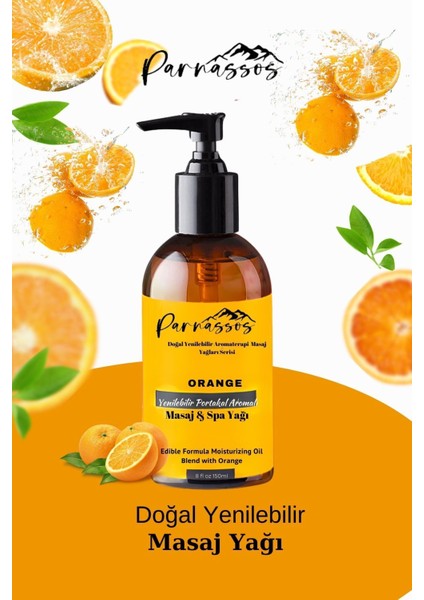 Canlandırıcı Portakal Masaj Yağı 150 ml ile Enerji Dolu Günler