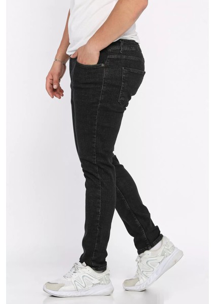 Fermuarlı Erkek Slim Fit Jean Kot Pantolon P-00015857 fiyatları