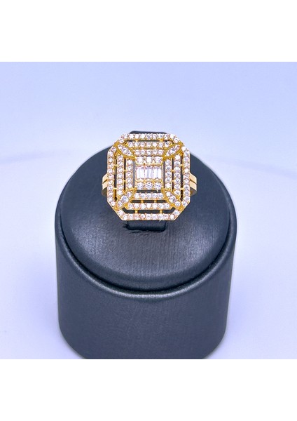 Y357 Yüzük 22 Ayar Altın 4.37 Gram Hediyelik Günlük Yatırımlık