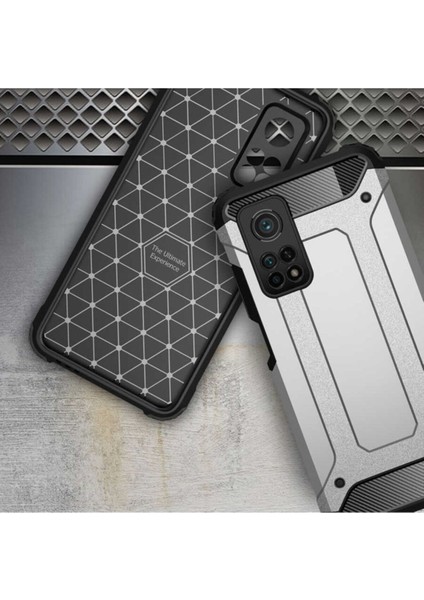 Xiaomi Mi 10T Pro 5g Kılıf Desenli Antishock Crash Kapak - Süslü Yıldız