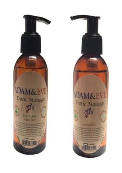 Adam & Eerkeklere Kadınlara Özel Sade Vanilya Aromalı Masaj Yağı Massage Oil 125ML