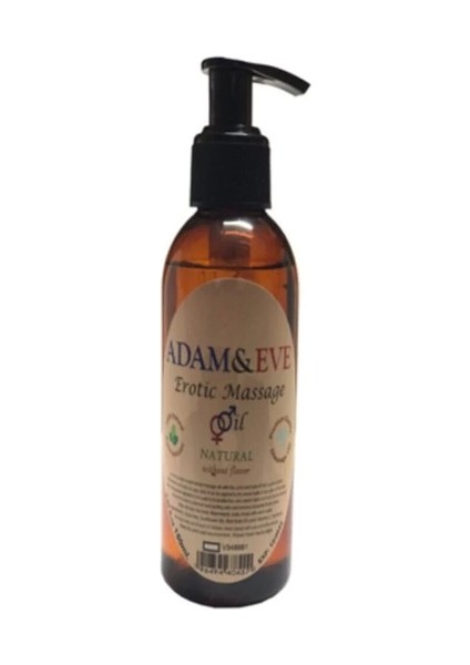 Adam & Eerkeklere Kadınlara Özel Sade Vanilya Aromalı Masaj Yağı Massage Oil 125ML