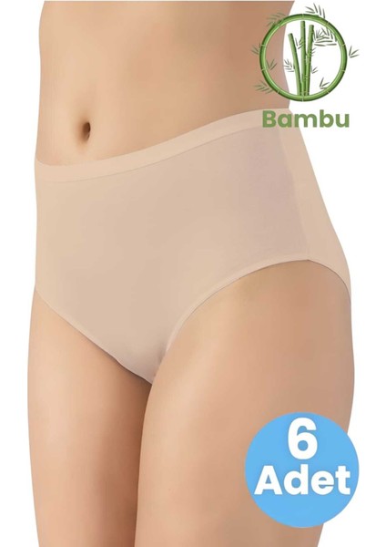 Kadın 6'lı Bambu Iz Yapmaz Bato Külot