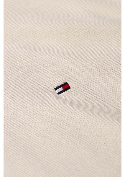 Erkek Essential Terry Kapüşonlu Sweatshirt - Bej fırsatları