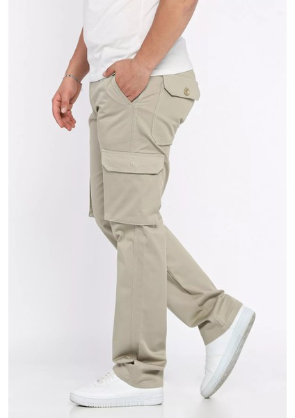 Kargo Cepli Boru Paça Erkek Pantolon P-00013838