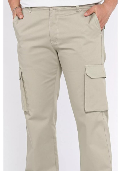 Kargo Cepli Boru Paça Erkek Pantolon P-00013838