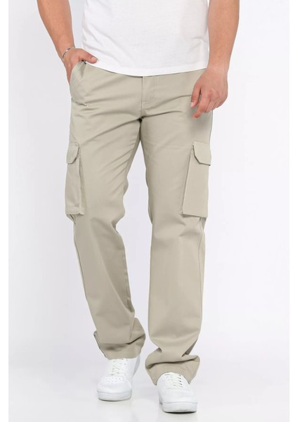 Kargo Cepli Boru Paça Erkek Pantolon P-00013838