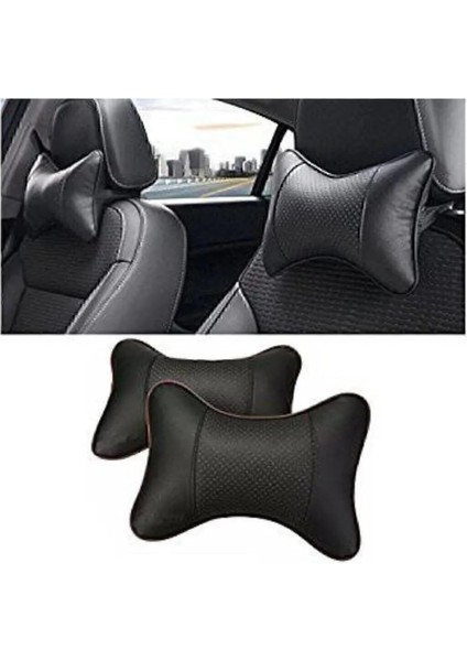 Renault modus 2005/2008 Için Koltuk ve Kılıf Koruyuvu Süngerli Minder 2li Yastıklı Siyah