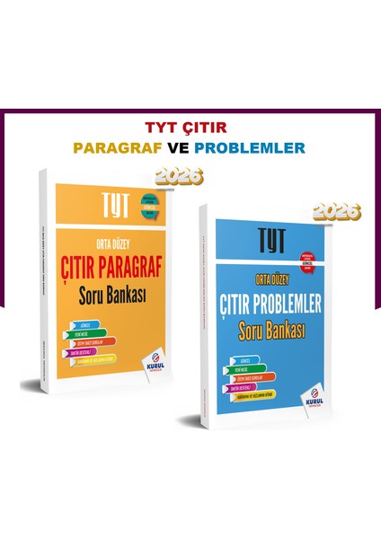 2026 TYT Paragraf ve Problem Soru Bankası Seti