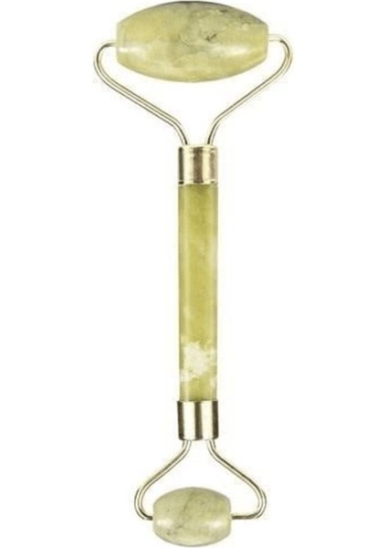 Renkli Yeşim Taşı Çift Taraflı Cilt Masaj Aleti (Lisinya)