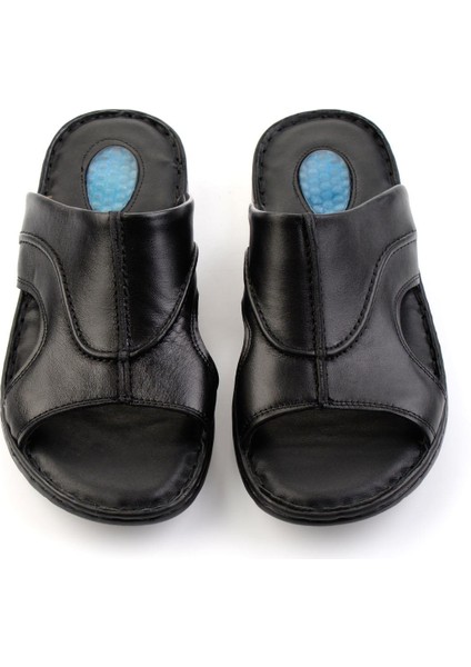 Siyah Leather Erkek Terlik E04437182503 fiyatları