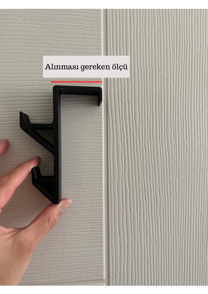 Kapı Üstü Askılık | Dolap Arkası Askı Aparatı | Çanta, Mont, Havlu, Bornoz Askısı – Özel Ölçü fiyatları