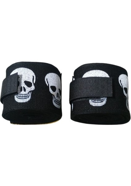 Giftoom, Yakuza Boks Kick Boks, Muay Thai Eldiveni ve 3,5 Metre Siyah A3STORE Kuru Kafa Boks Bandajı