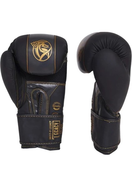 Legacy Boks Eldiveni Kick Boks Muay Thai Eldiveni A3STORE Kurukafa Baskılı Bandajlı 2'li Set