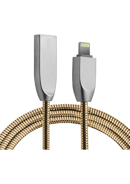 Ally İPHONE5S6S788 Plus Zinc Alloy Dayanıklı 24 A Metal USB KABLO-(5775) - NTR8893-9051 indirimleri
