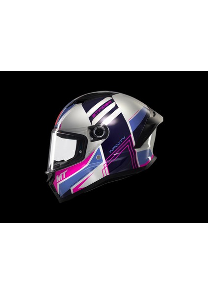 Kask mt Stınger Tron C8 Parlak Gri/pembe fiyatları